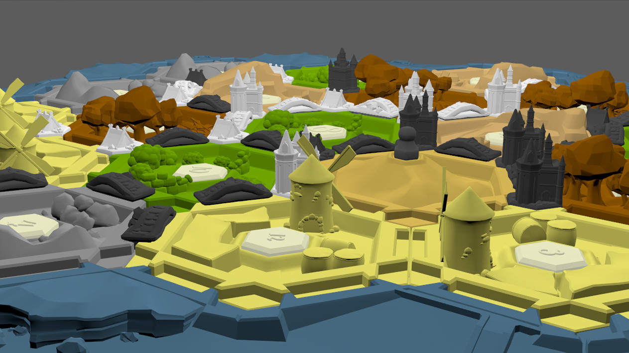 Artstation 3d Printed Catan Board Game Clovis Roueche
