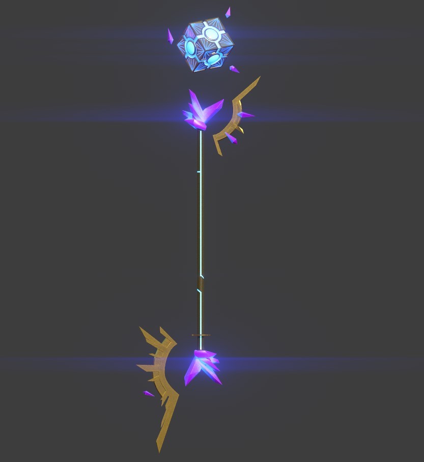 Artstation Fantasy Magic Staff C Ferro