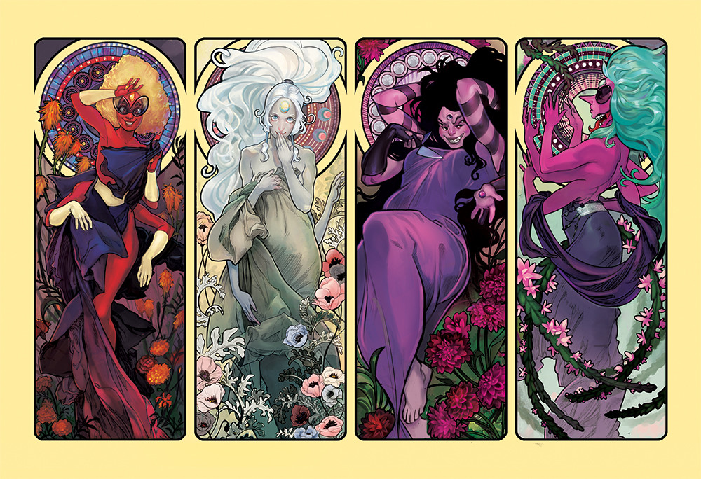 Alexa Rockman - Steven Universe - Art Nouveau Series