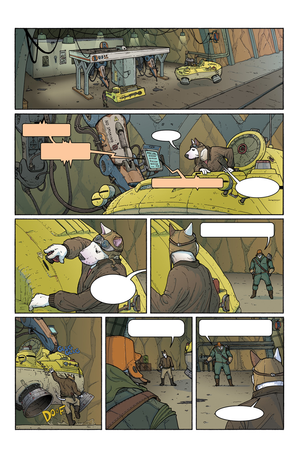 Finished page - Chuk Maxwell Project 