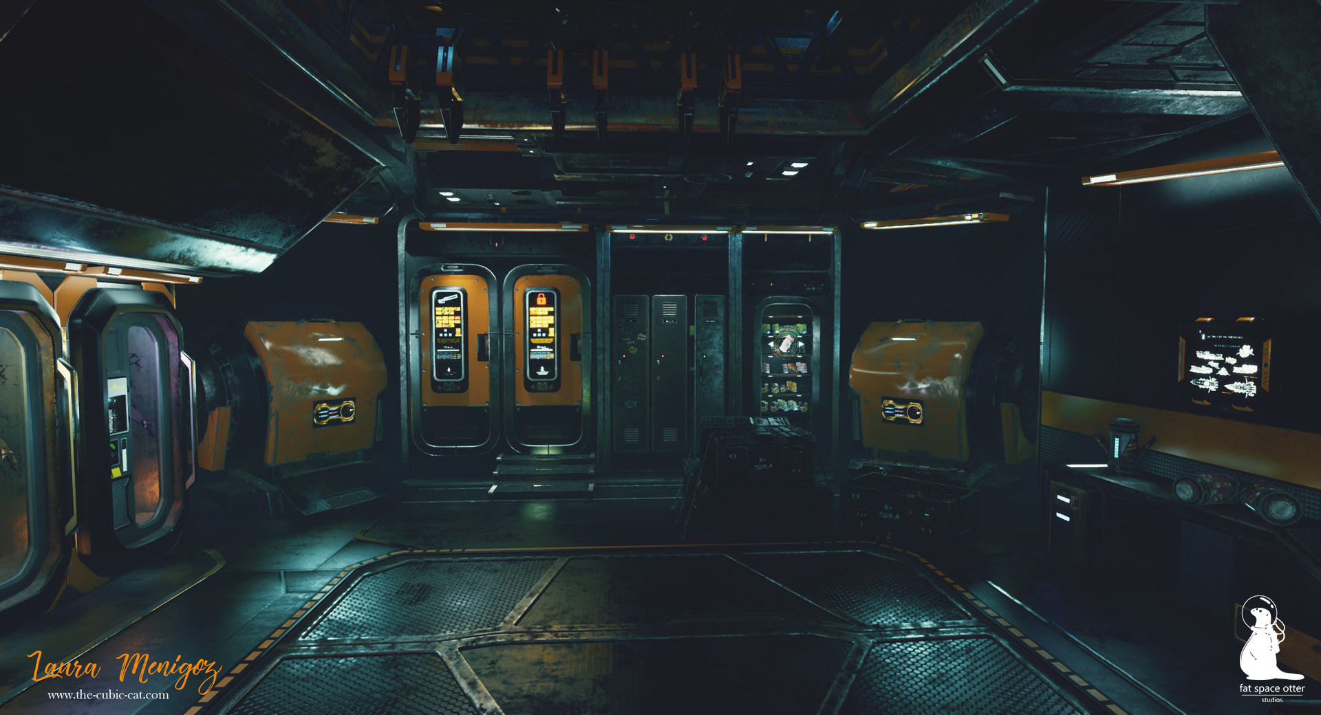 Laura Menigoz Behemoth Spaceship Interior Vxgi
