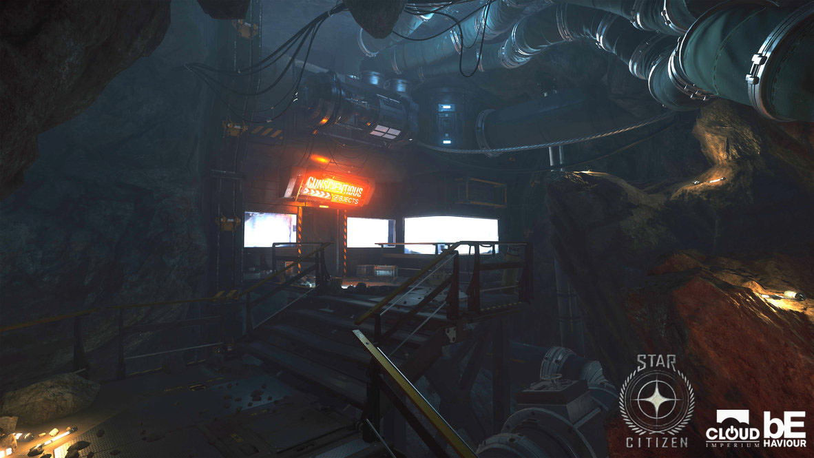 ArtStation Star Citizen Levski Weapon Shop