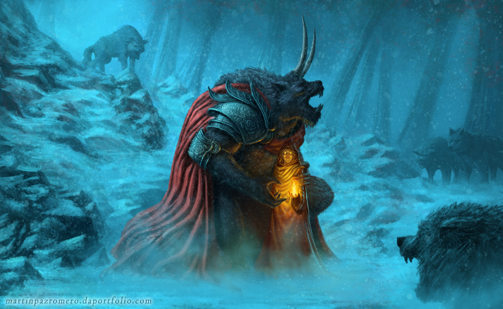 The Beauty And The Beast Martin Paz Artstation