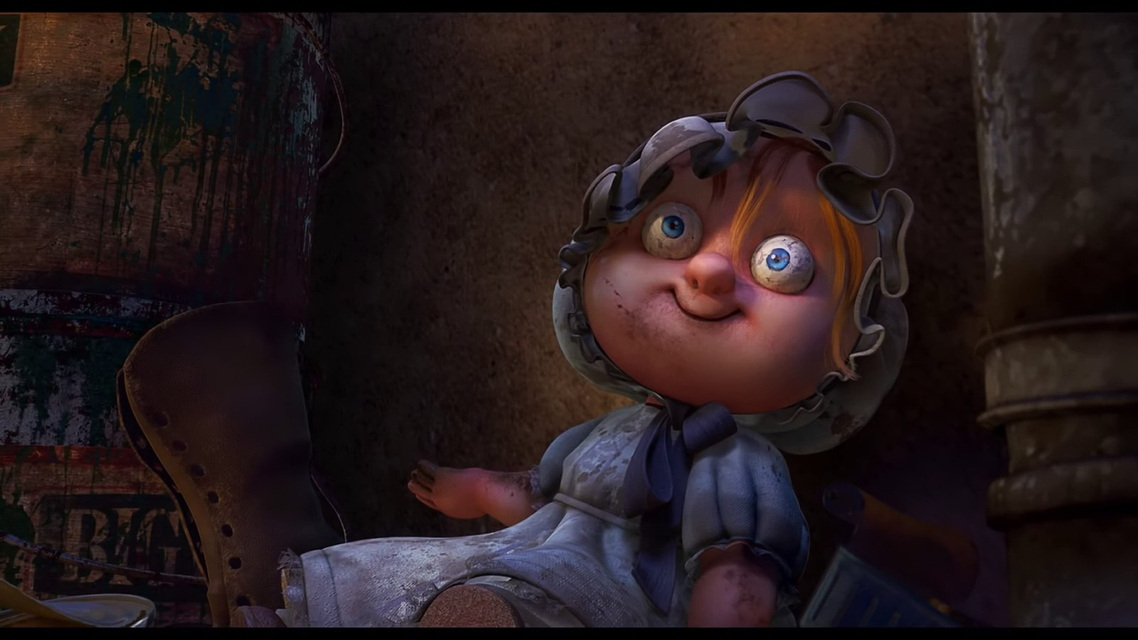 Nut Job 2 - Surfacing for Creepy Doll and Background Alley