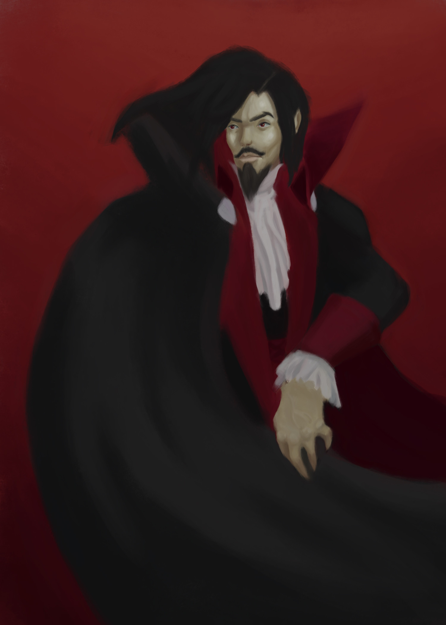 Artstation Dracula Vlad Tepes Usman Umer Rashid