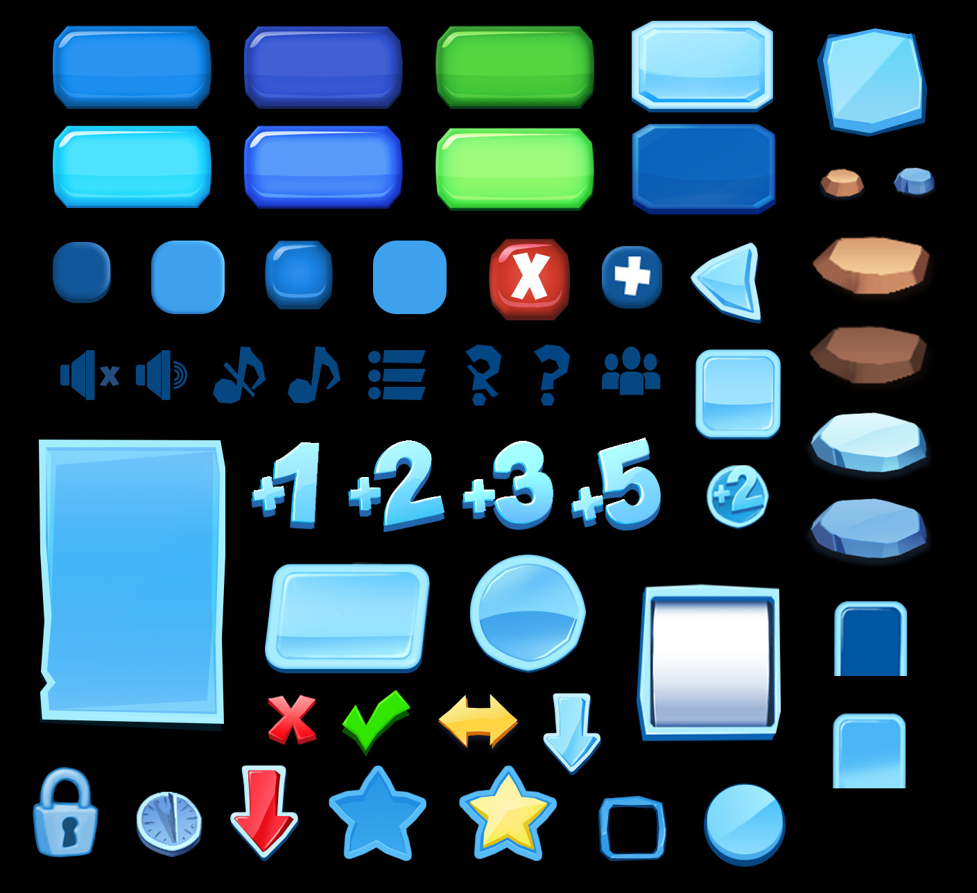 Menu icons for IA:AB