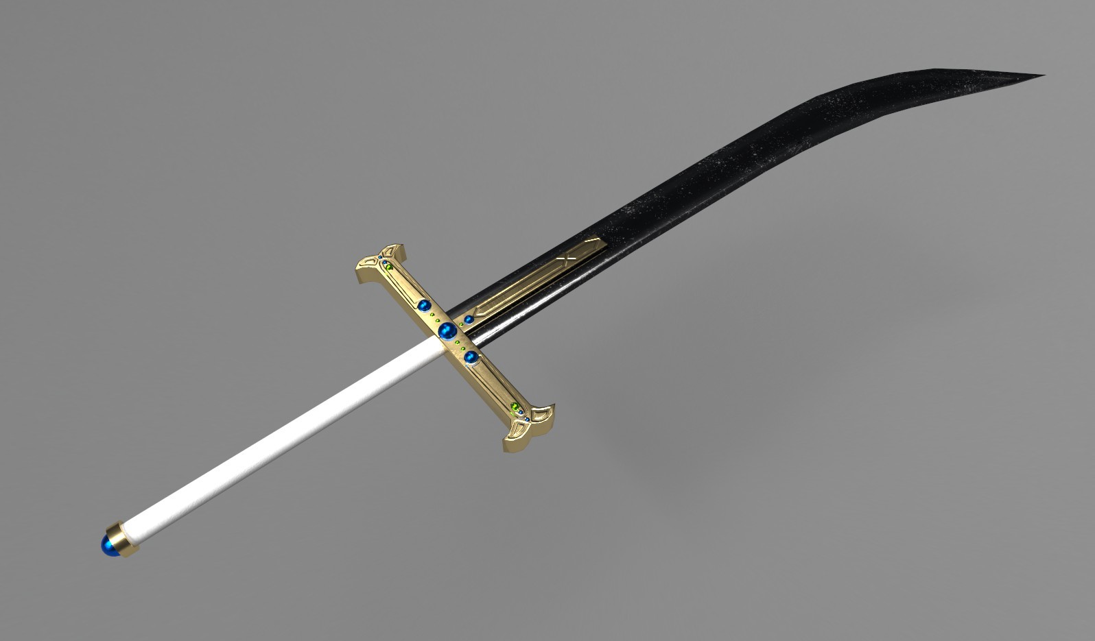 Mihawk's Yoru-Blade from OnePiece by xF4ke on DeviantArt