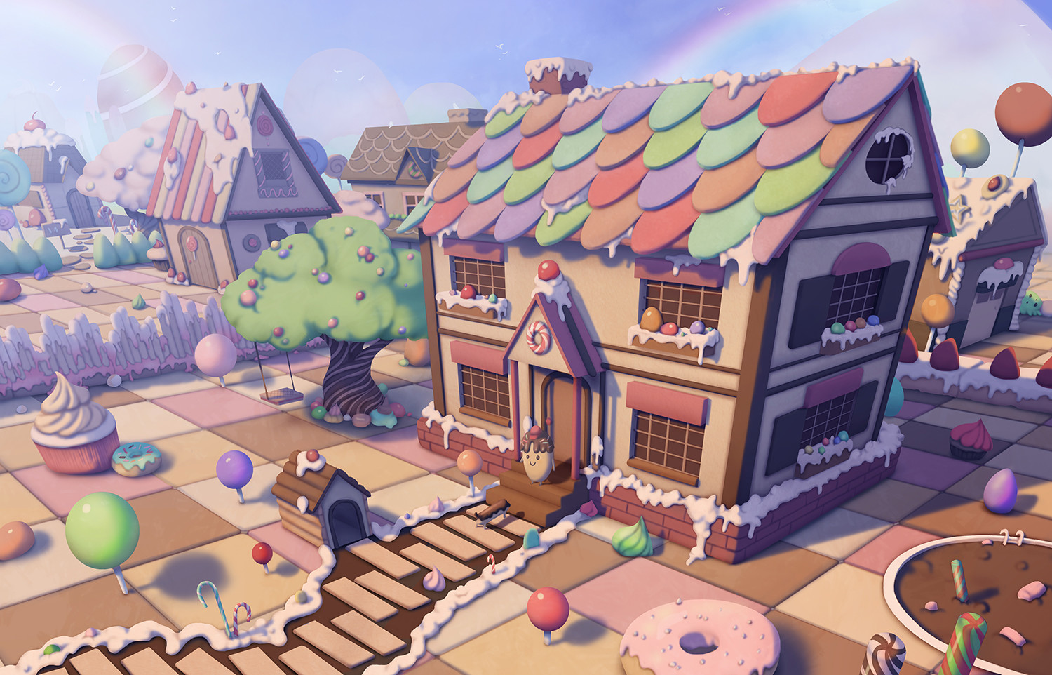 candy house game