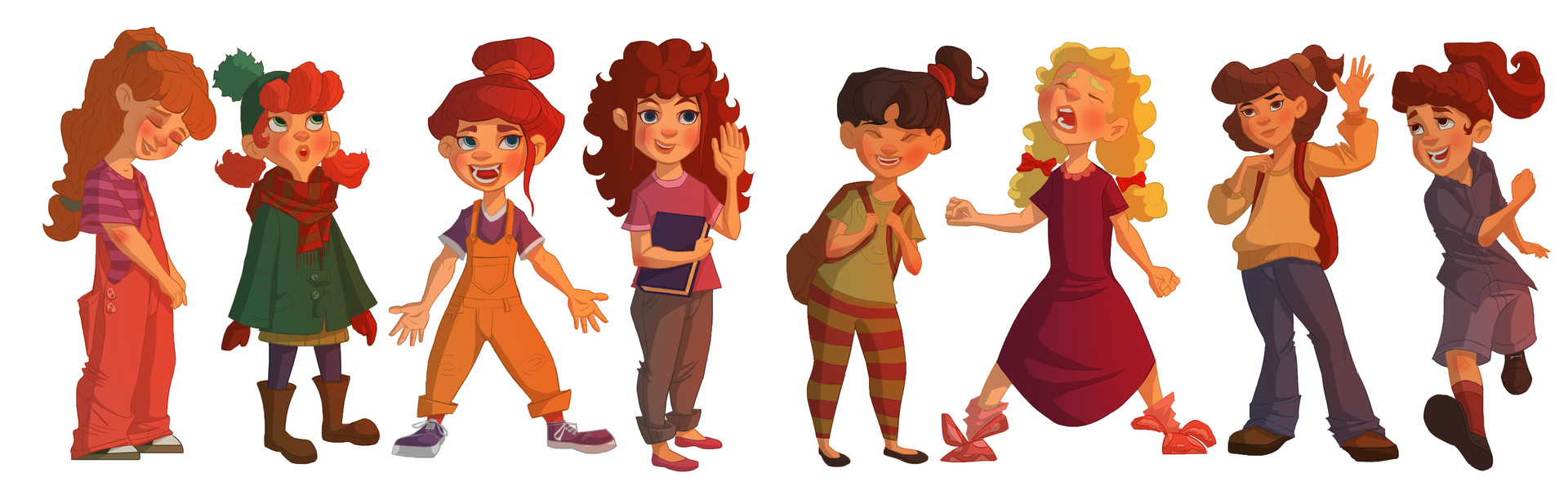 ArtStation - Character design for children's book