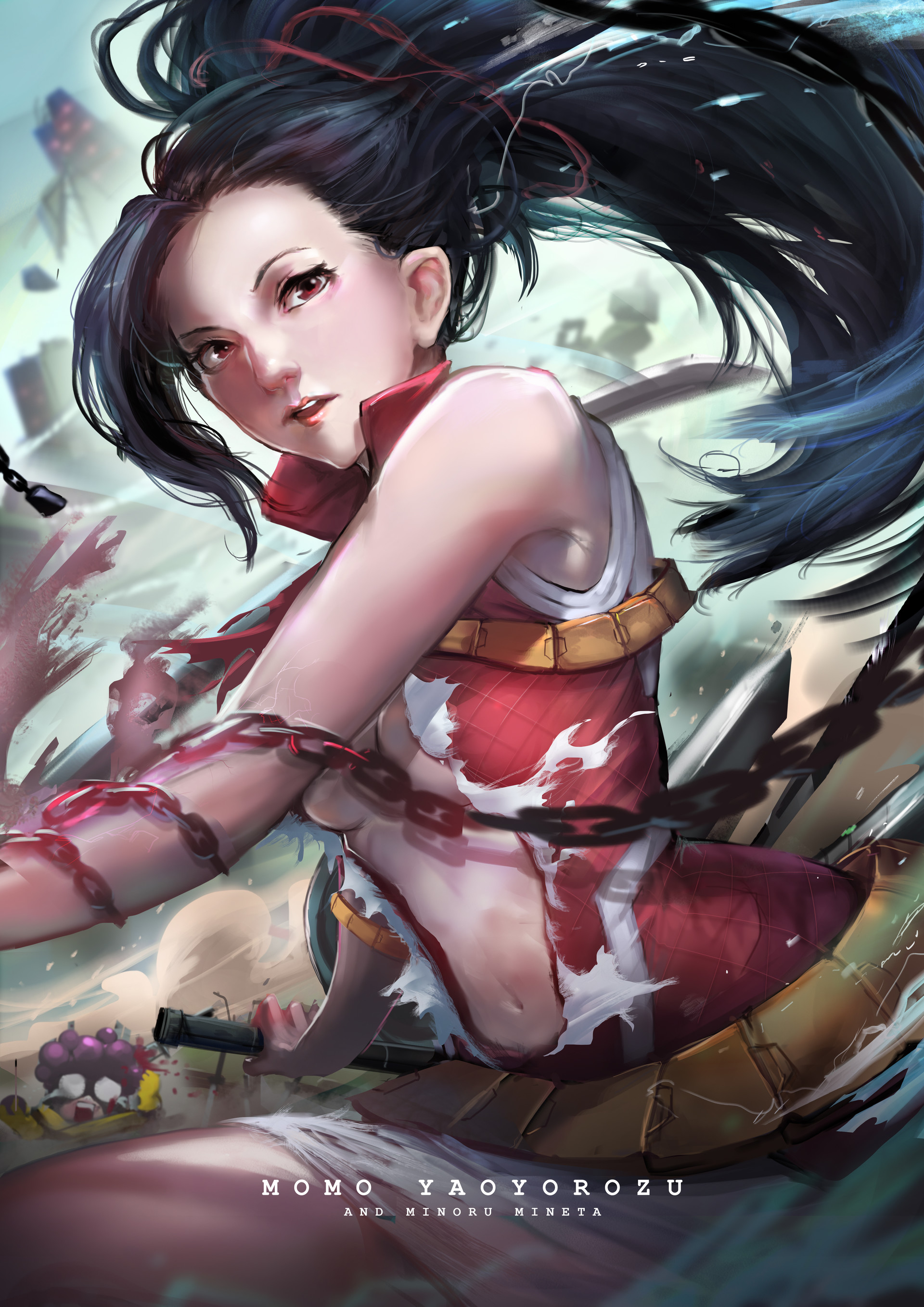 Fan Art - Momo Yaoyorozu.