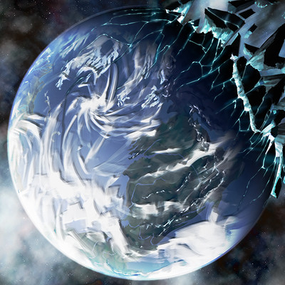 Anthony rubier peinture planete 2