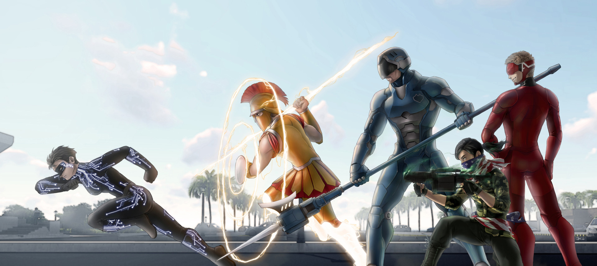 Artstation Protectorate Ene Yun Yun Hakusho