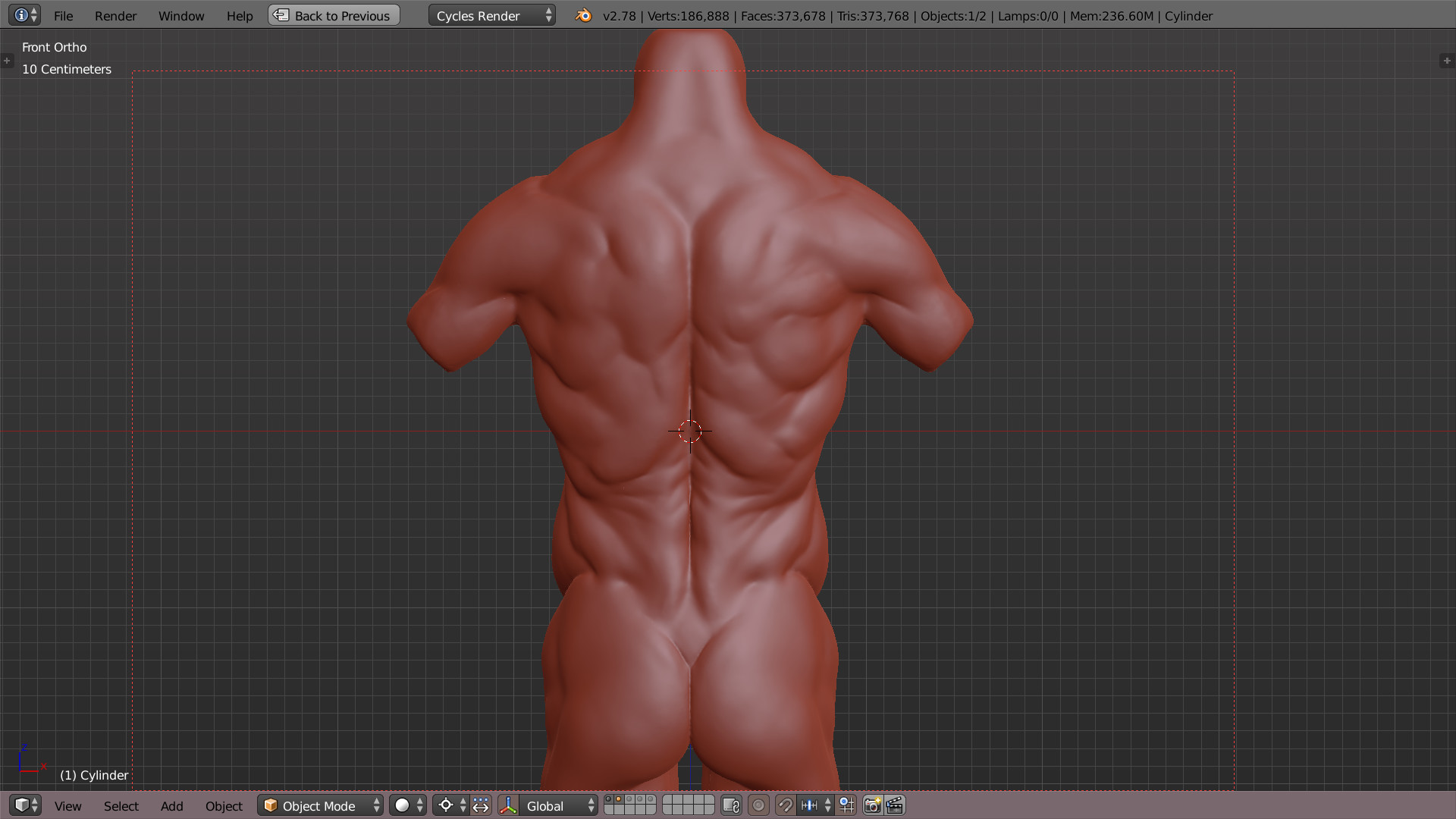Artstation Male Torso Gurmeet Singh