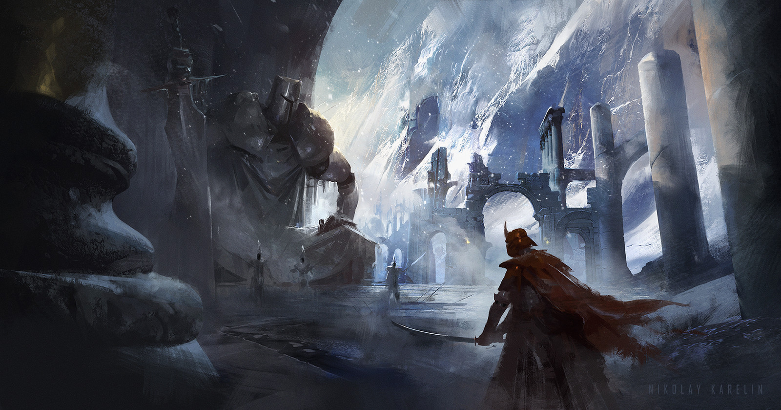 Artstation Ice Kingdom Nikolai Karelin Artstation Ice Kingdom Nikolai Karelin