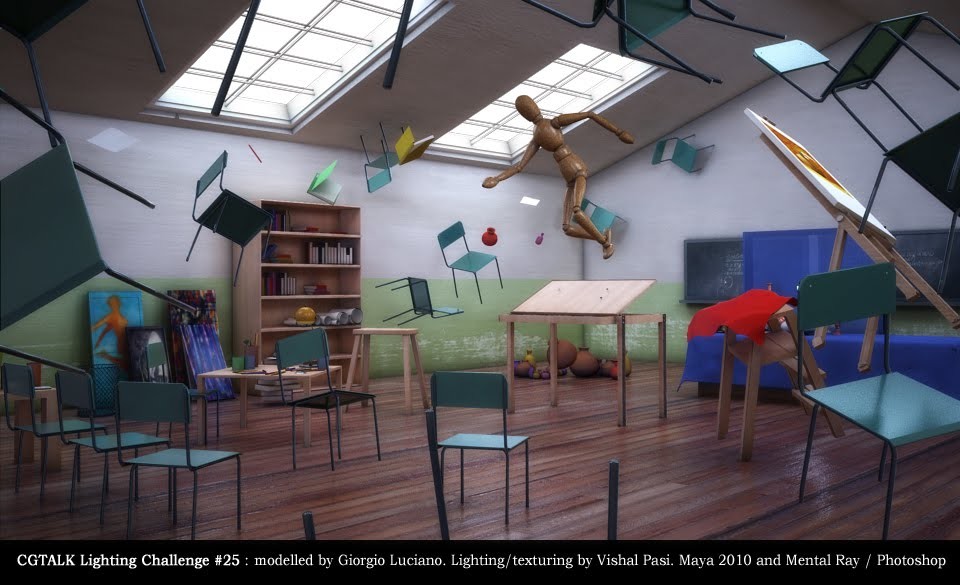 Artstation 3d Render Lighting Challenge 25 Vishal Pasi