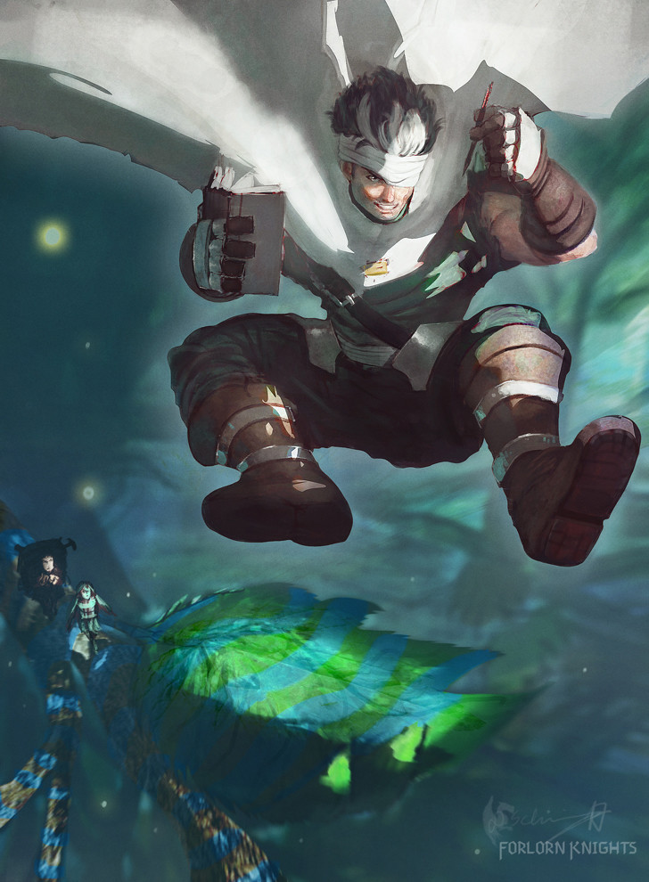 Wan's Odyssey - Finished Illustration