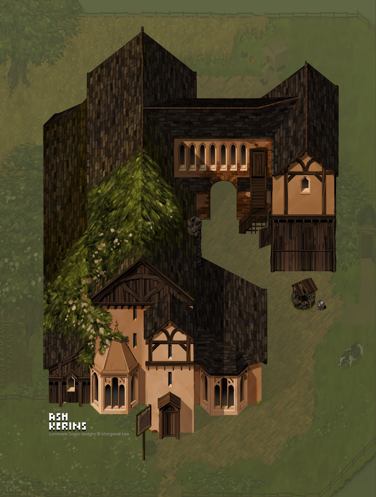 Карта ashes town