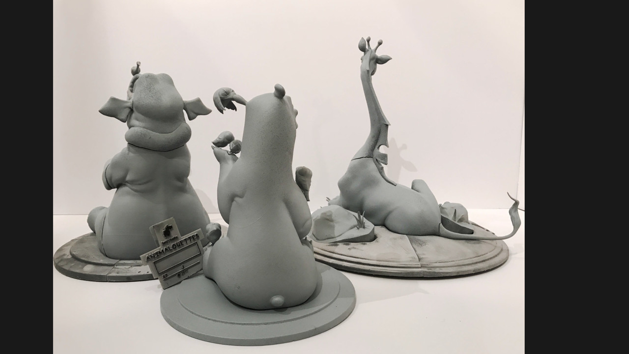Animationink - 
SLA 3D Printed - Key Sculpts