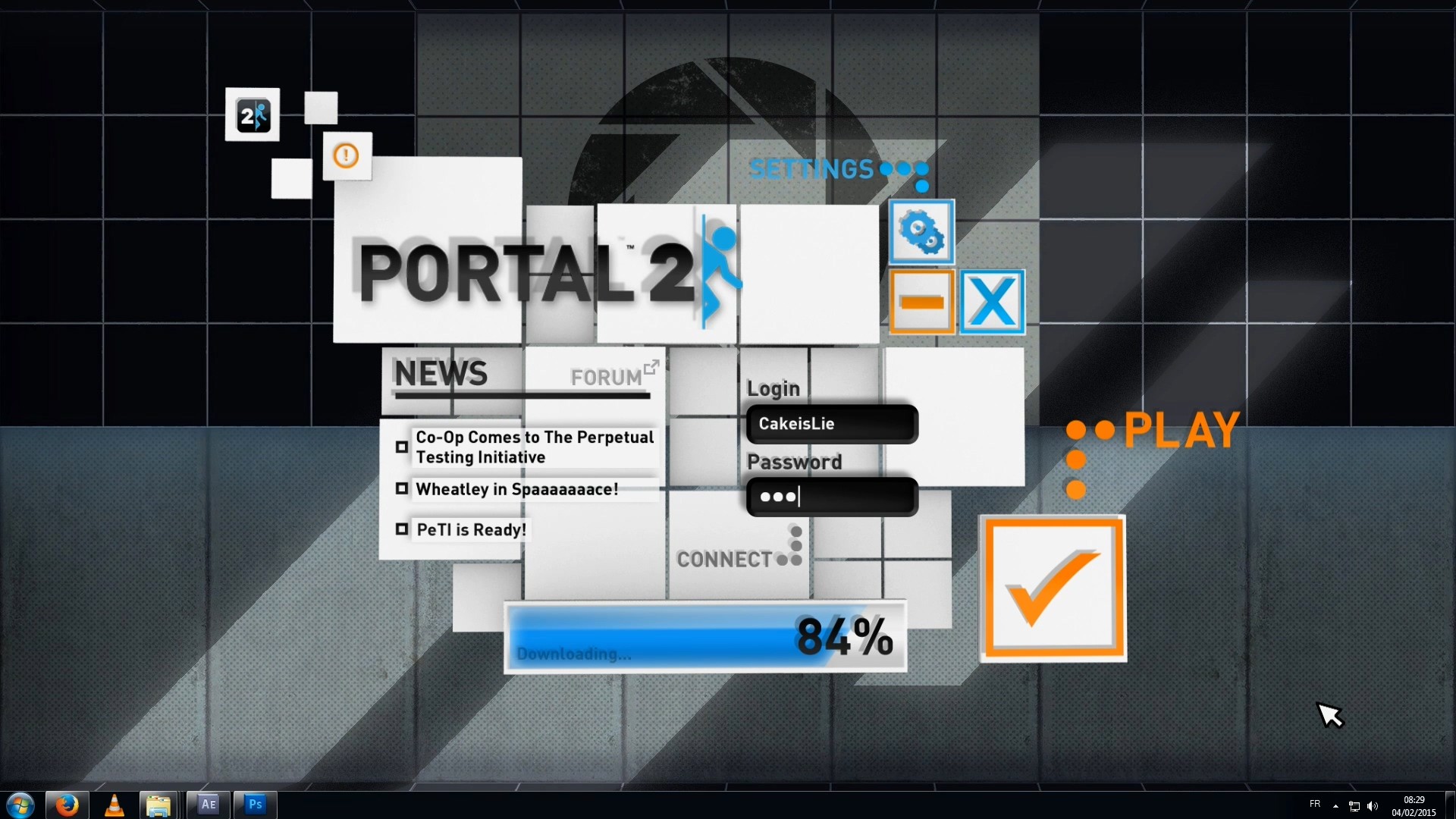 Artstation Ui Design For Portal 2 Sylvain Murat