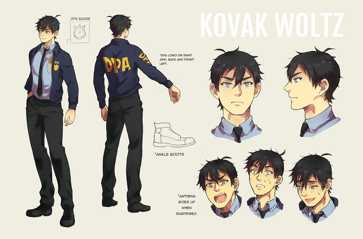 Artstation Kovak Character Sheet