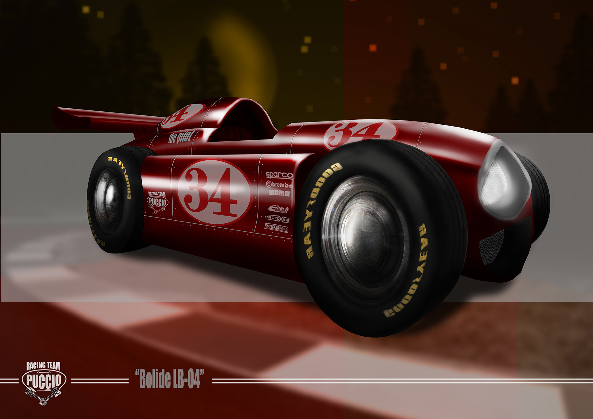 ArtStation - Vintage Race