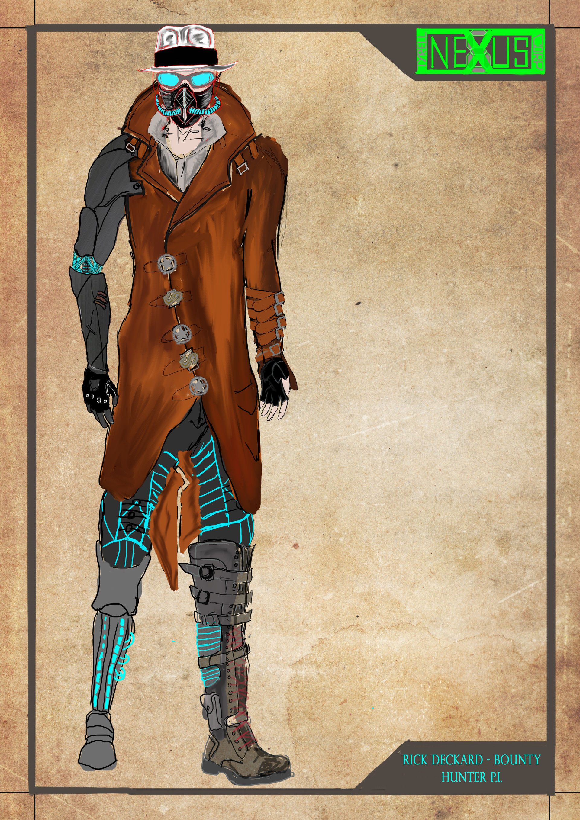 Draven Reid - Blade Runner Redesign