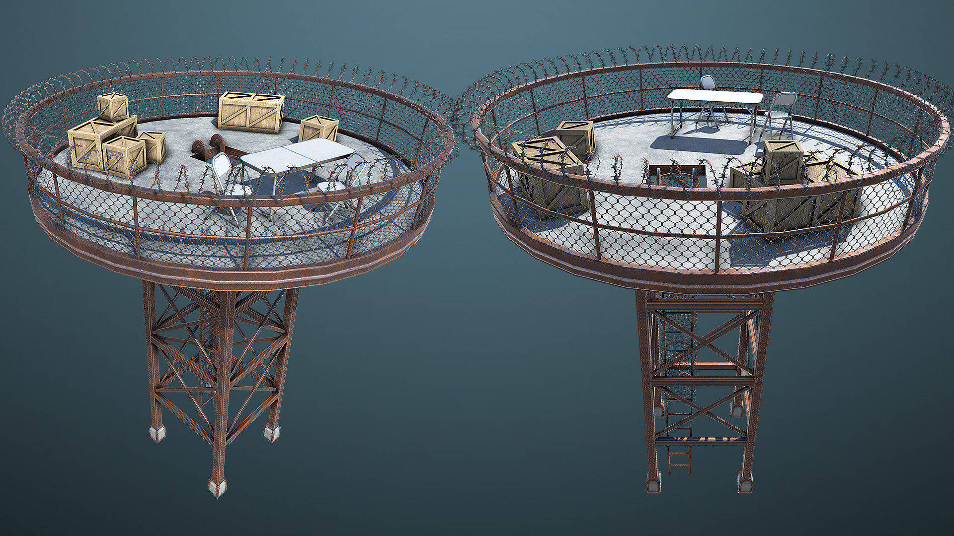 Ekaterina Fomenko - Modular Guard Towers