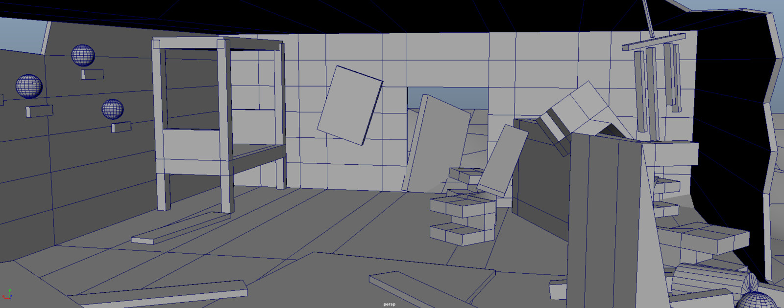 Initial block out