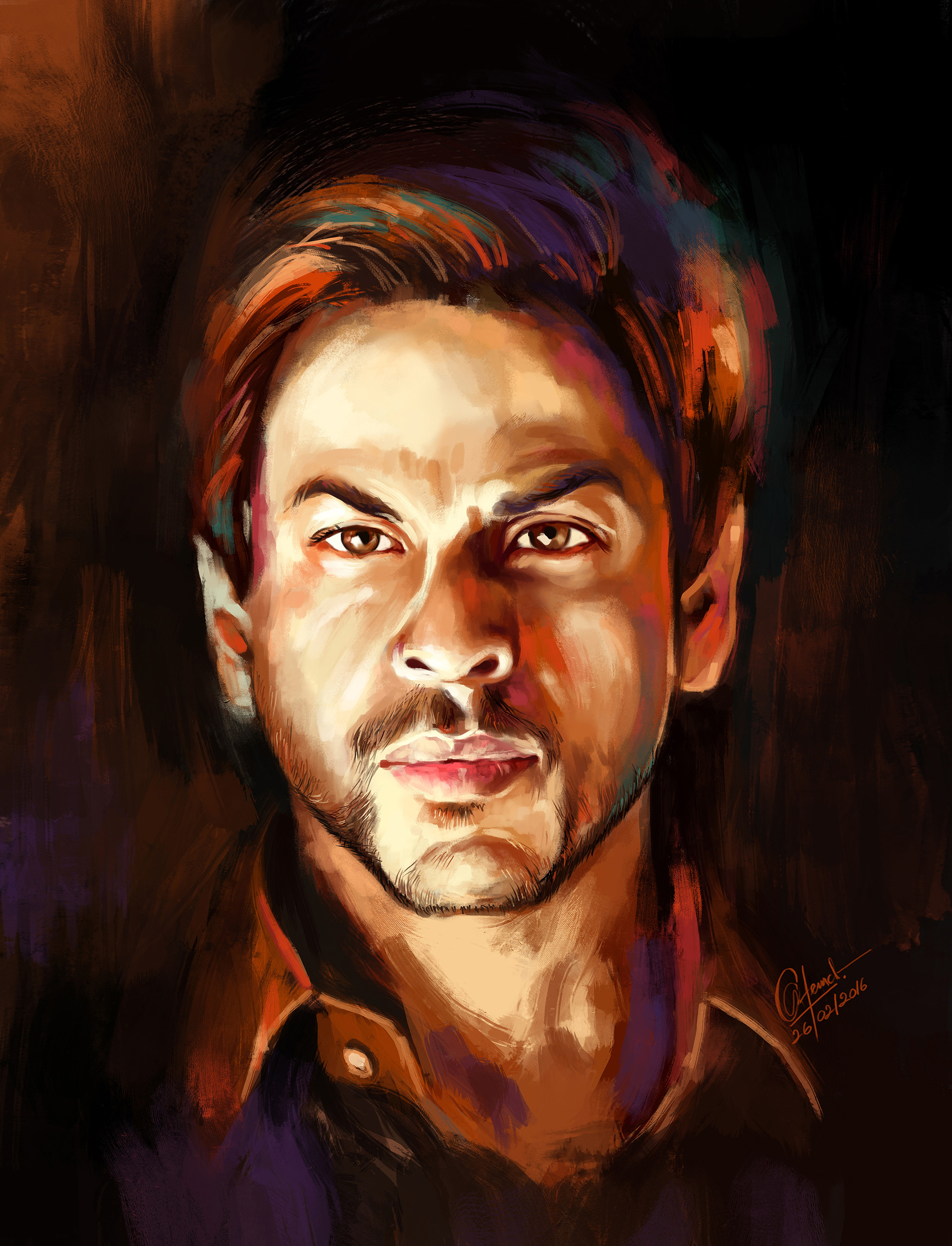 Artstation Shahrukh Khan 