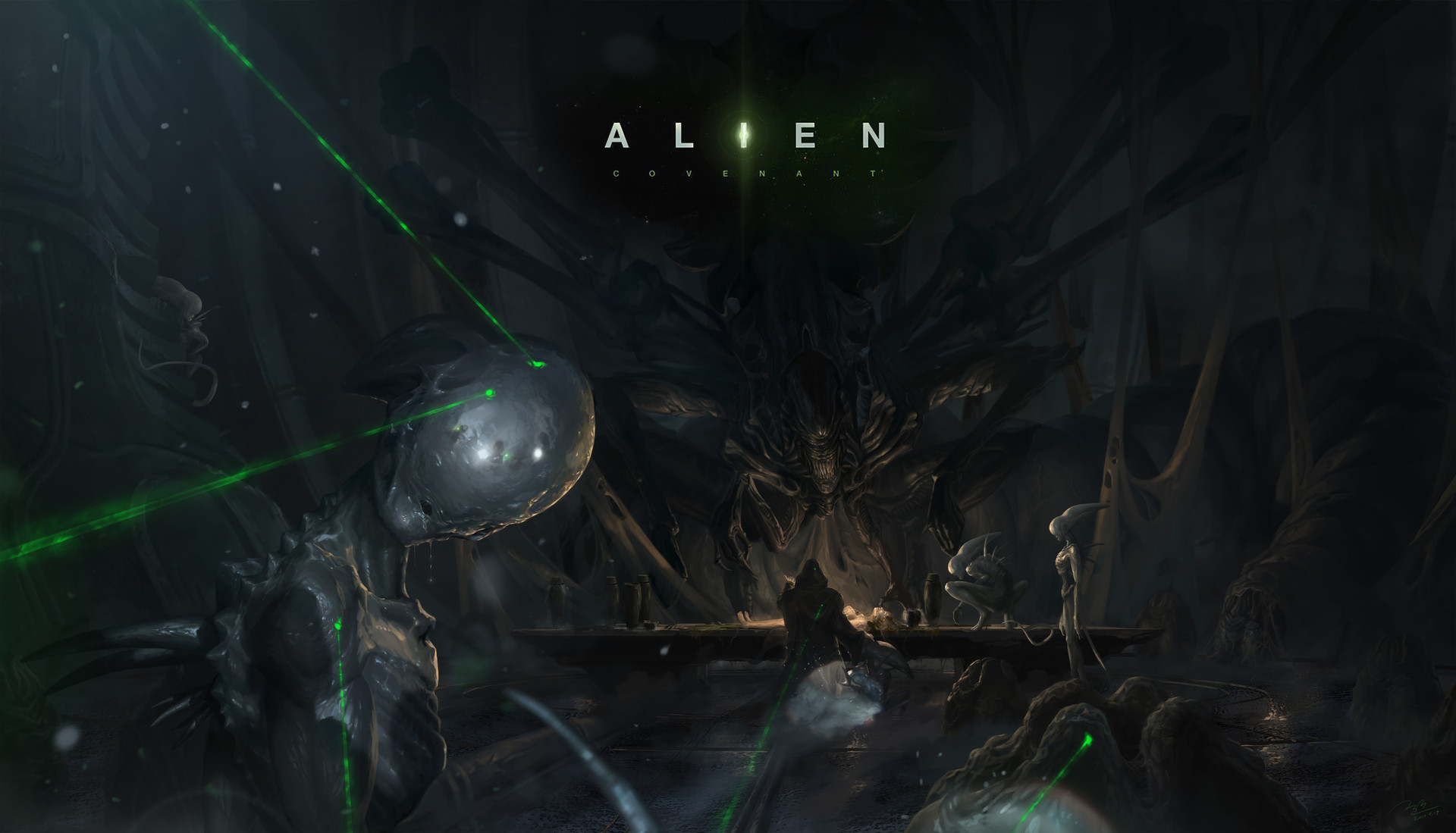 Artstation Look On My Works Ye Mighty And Despair Alien