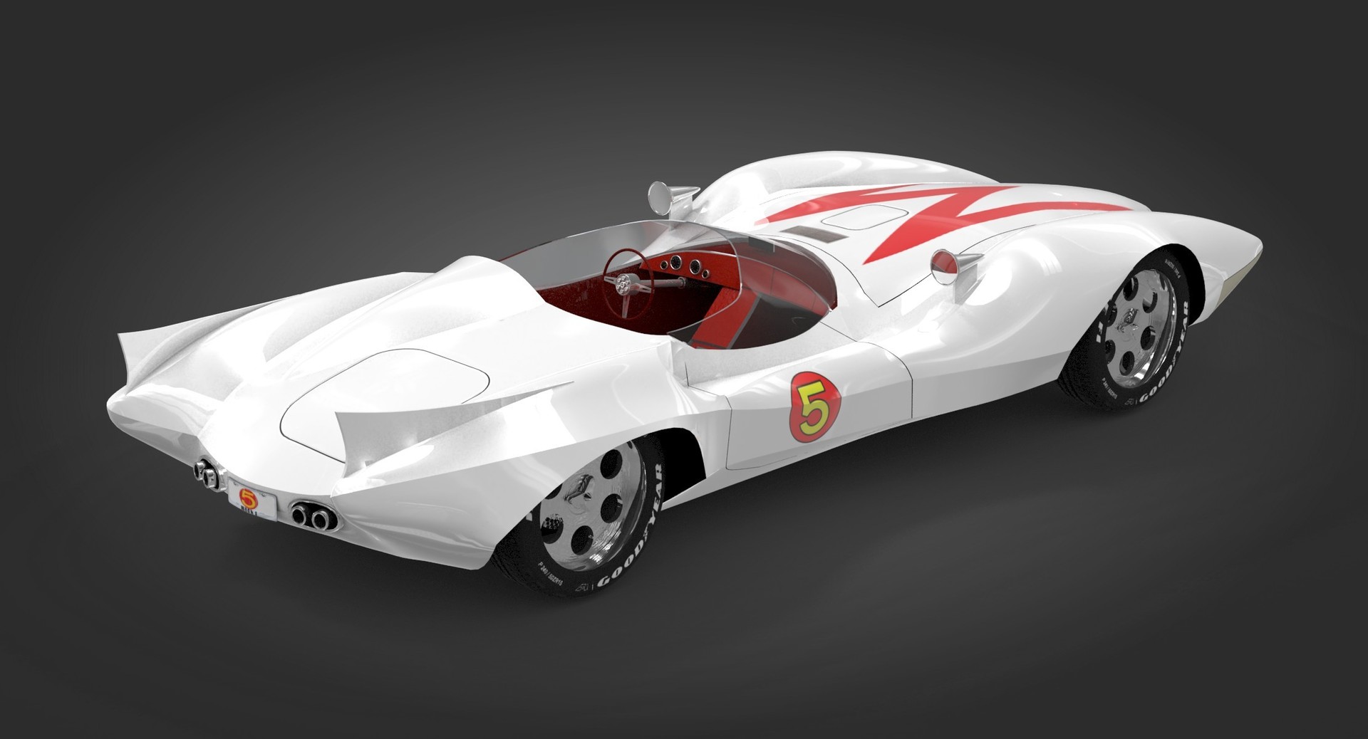 OpticalDreamSoft - Mach 5 Speed Racer Car 3D model