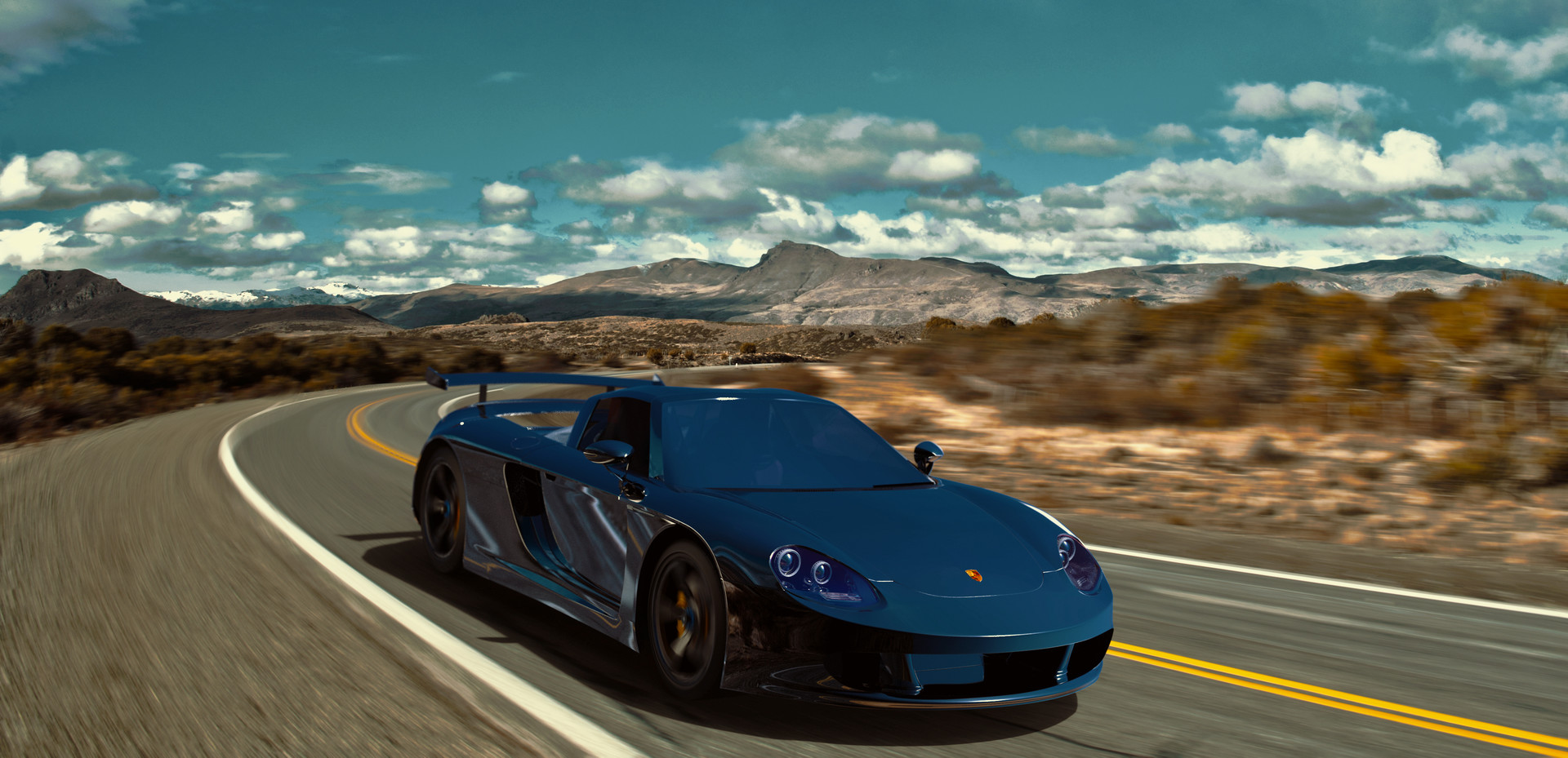 Artstation Porsche Carrera Gt 911 Endiy Loh