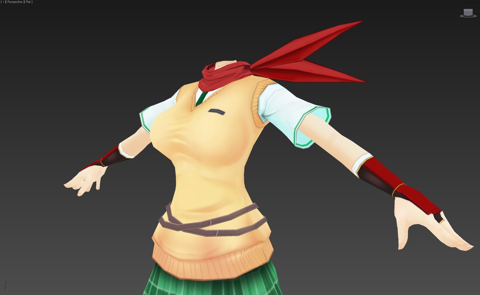 Ranko1p . - Senran Kagura Asuka Fan Art 3D MODELING