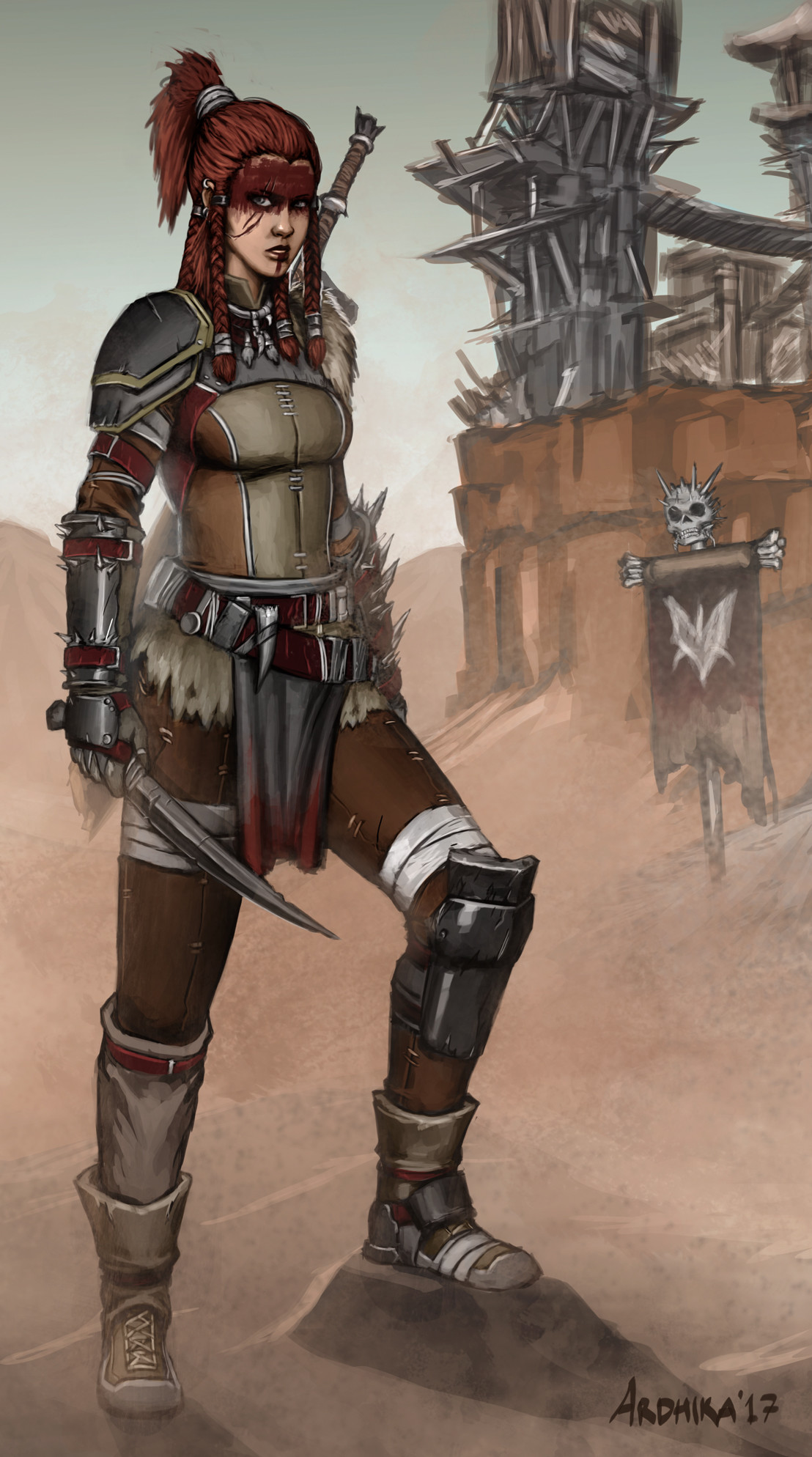 ArtStation Wasteland Raider