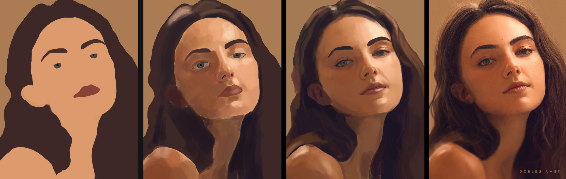 Artstation Digital Painting Study Dobleu Amet