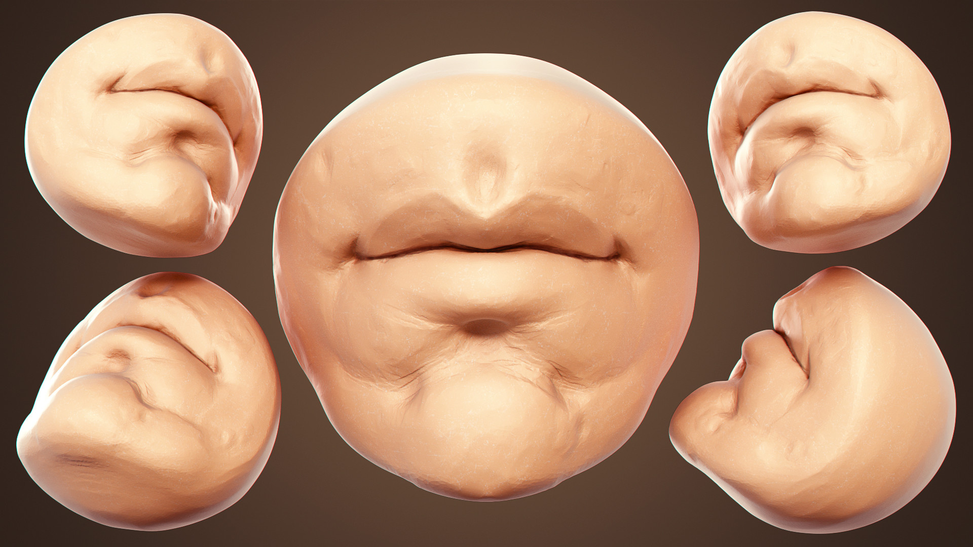 Mr. Mouth - How To Sculpt The Mouth In Blender_BY Yanal Sosak Sculpt Sculpt,Mouth,Blender