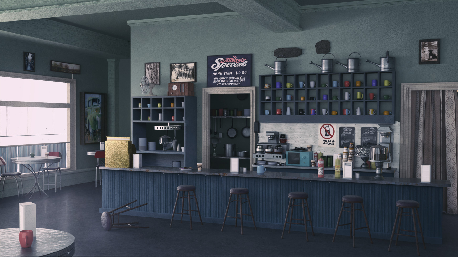 ArtStation Lukes Diner