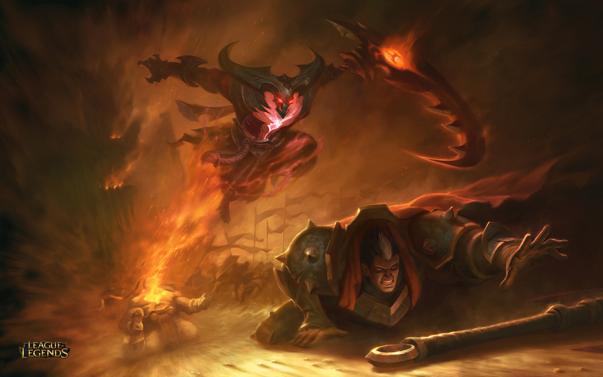 Artstation Kayn Wallpaper Darkin Elena Bespalova