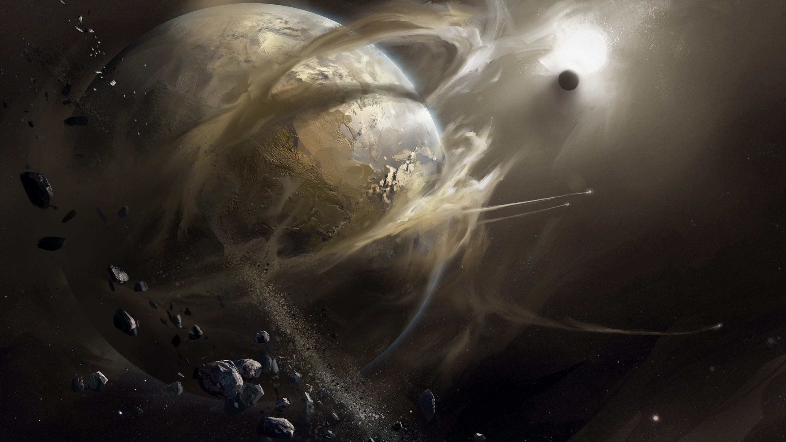 Artstation Planet Earth In A Parallel Universe Jay Wong