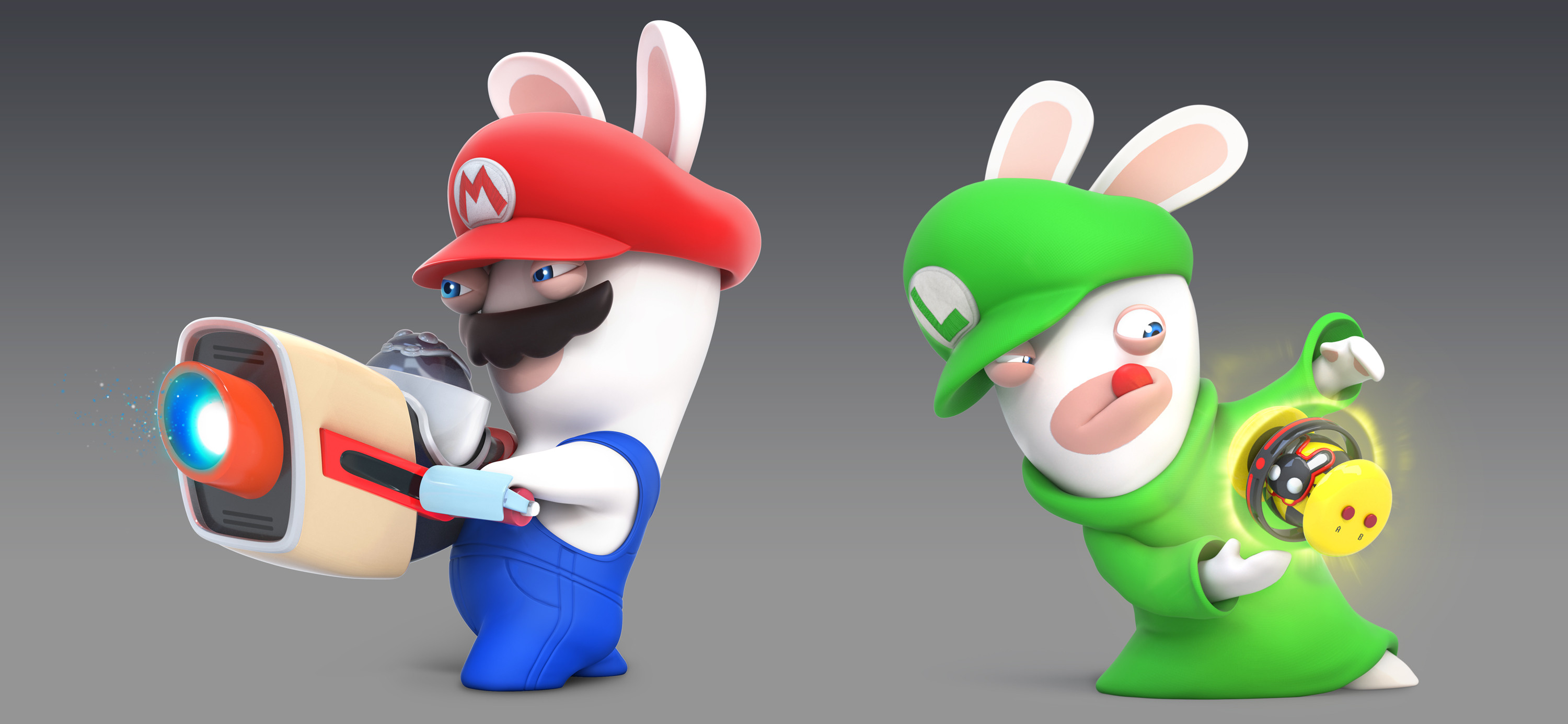rabbid luigi plush