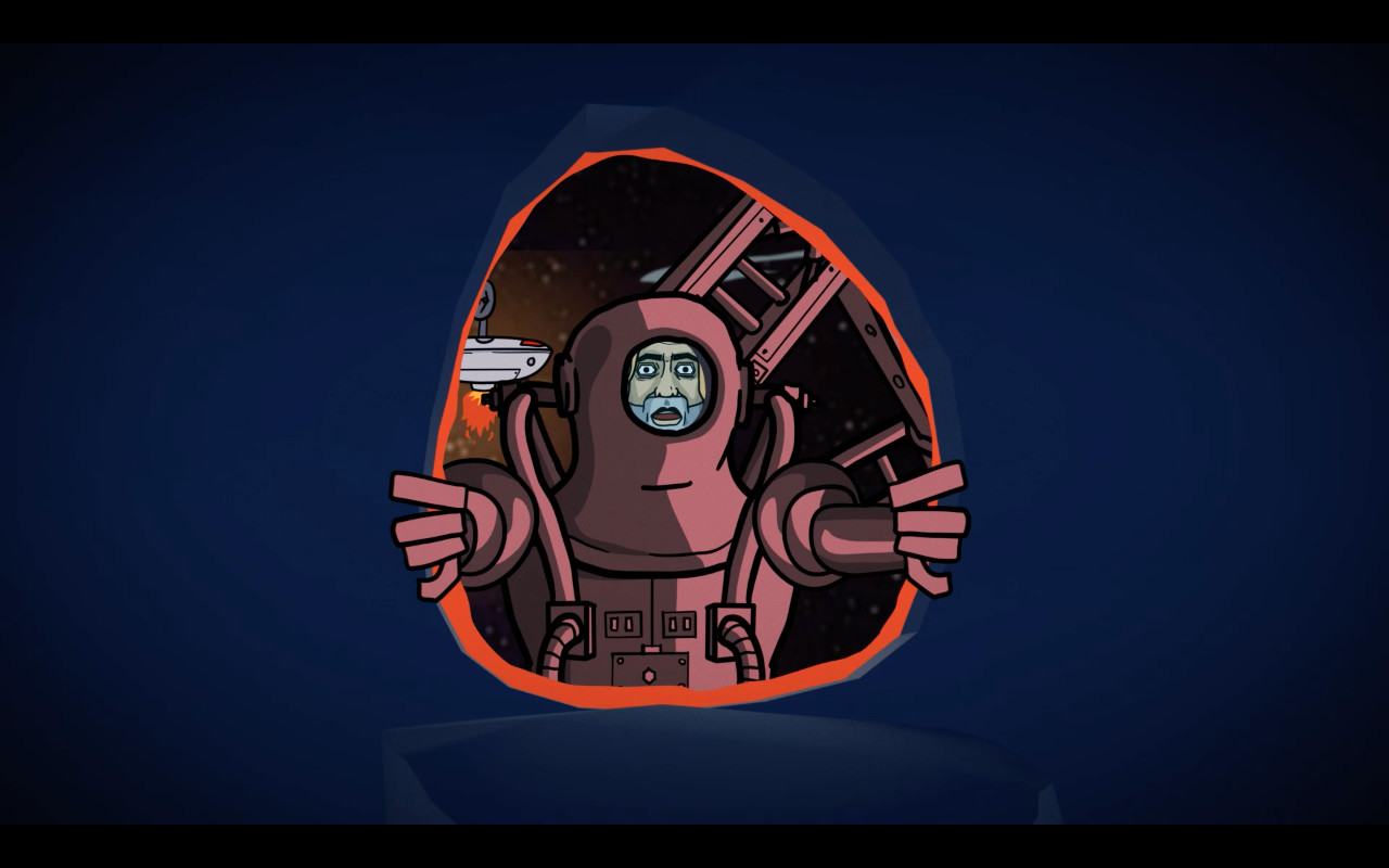 Tip saw something wired inside the enemy ship.