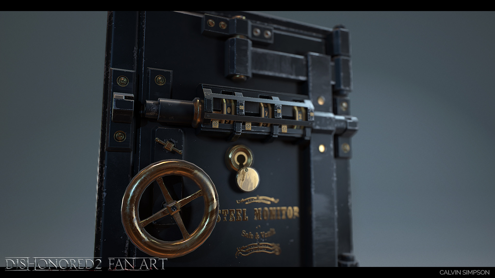 ArtStation - Dishonored 2 Gristol Safe