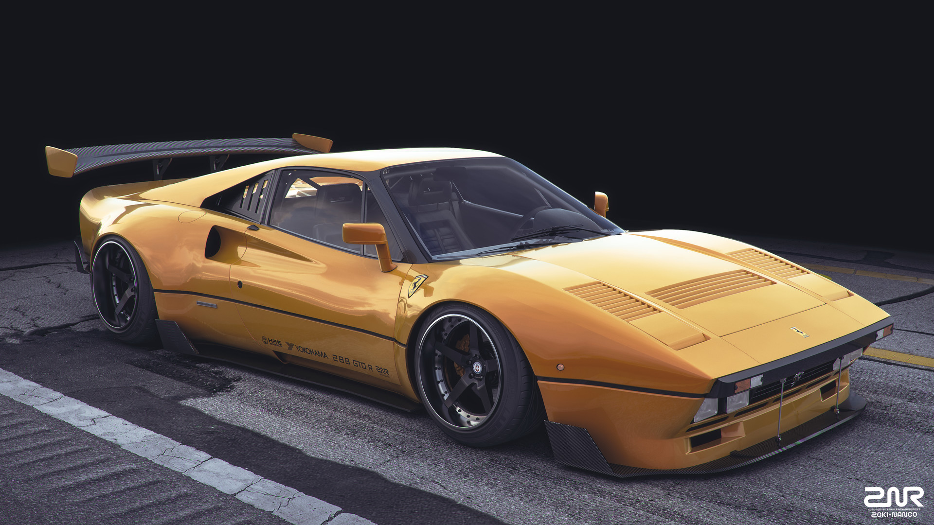 フェラーリ 288 GTO アート Ferrari 288 GTO 1985 by GaryAzizyan on DeviantArt