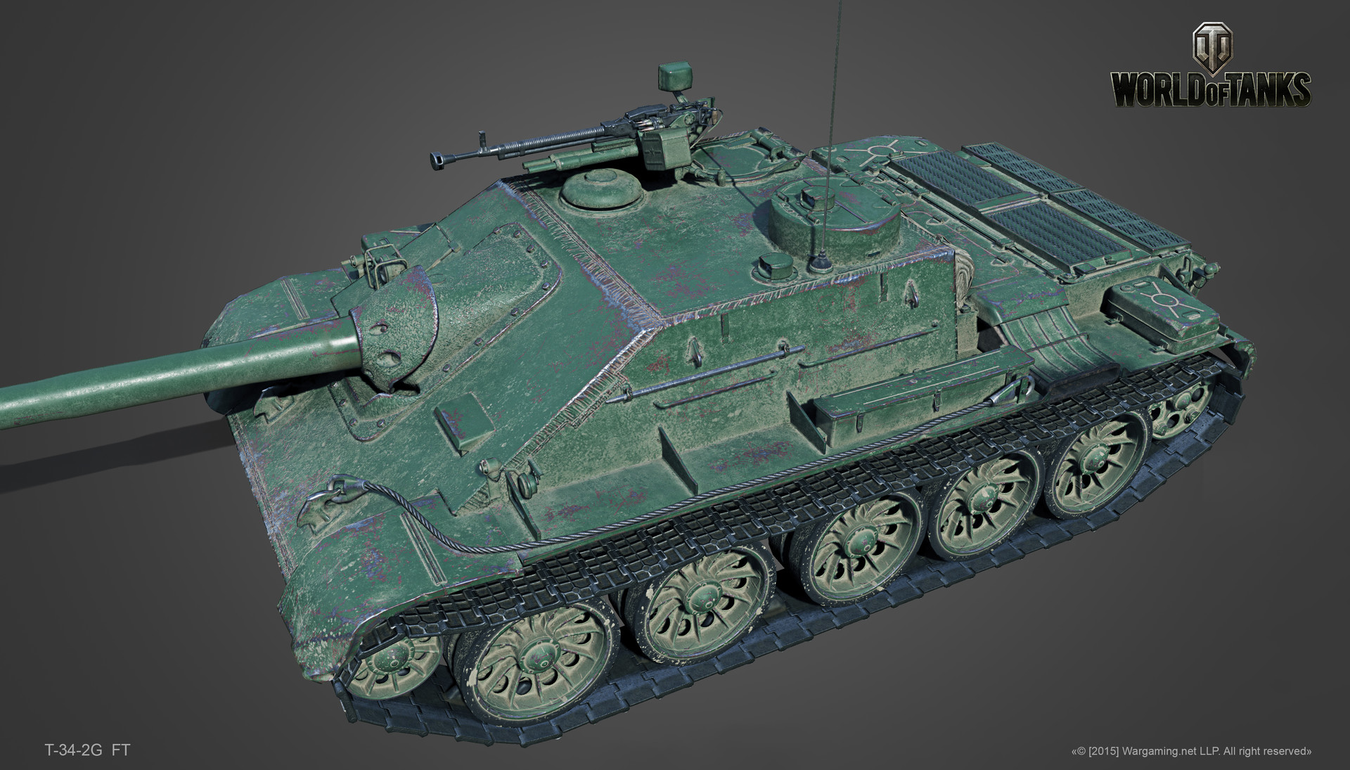 Artstation T 34 2g Ft Irina Pedash