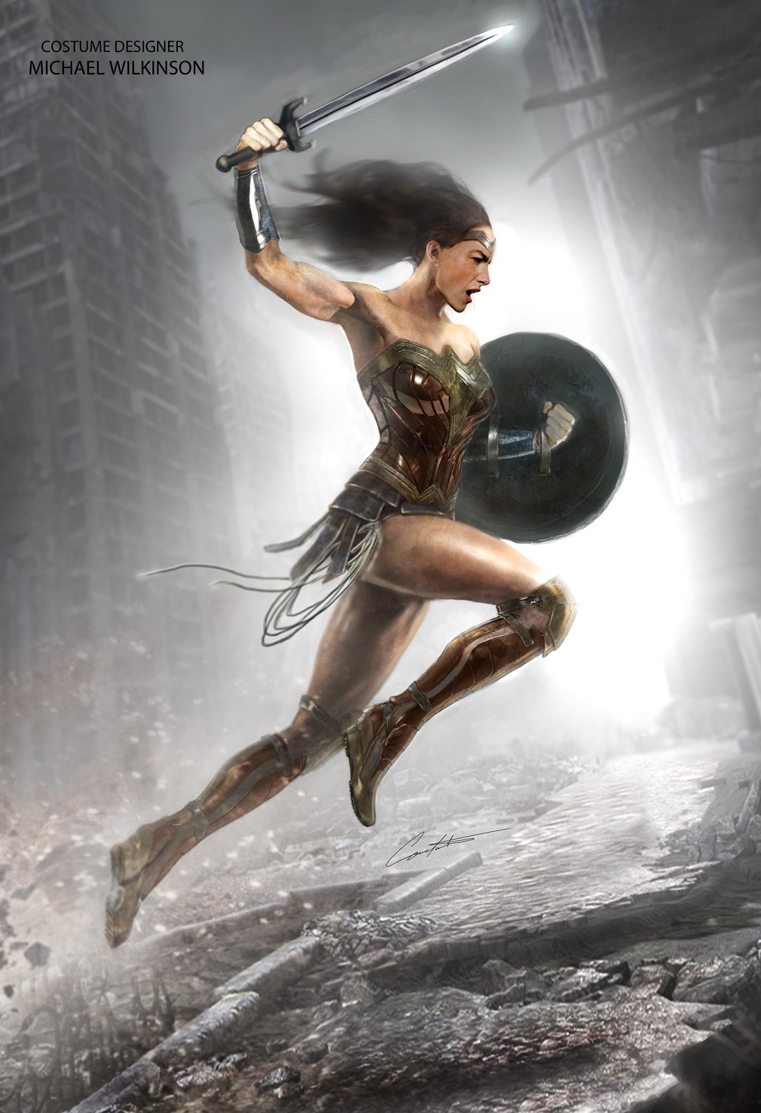PHOTOS: TVs New WONDER WOMAN In Action