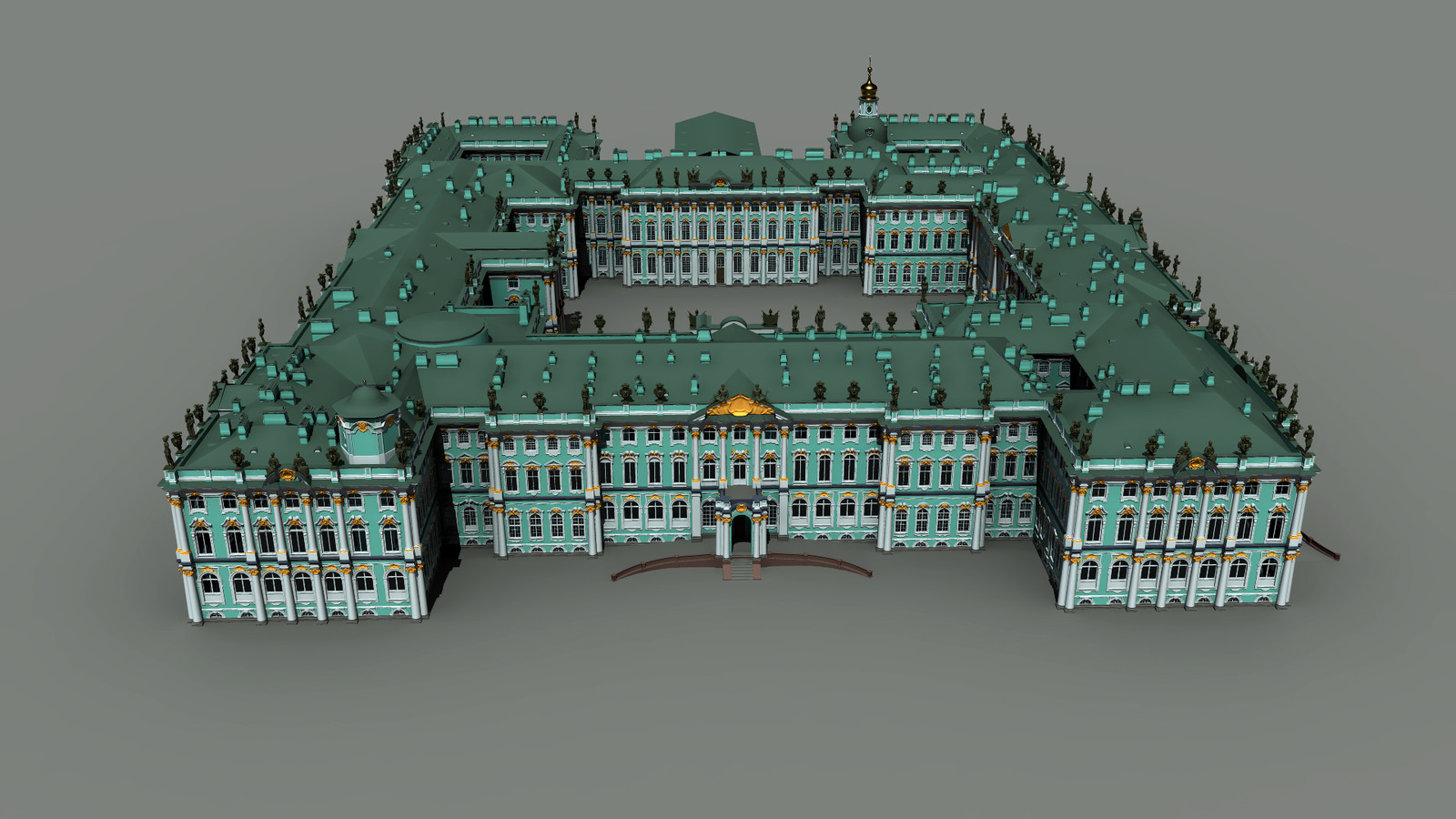 Зимний дворец Петра 1 реконструкция