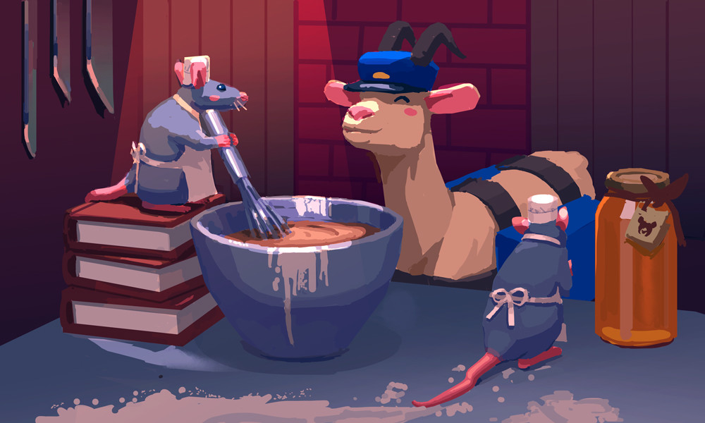"It will be extra delicious now, mailgoat!"