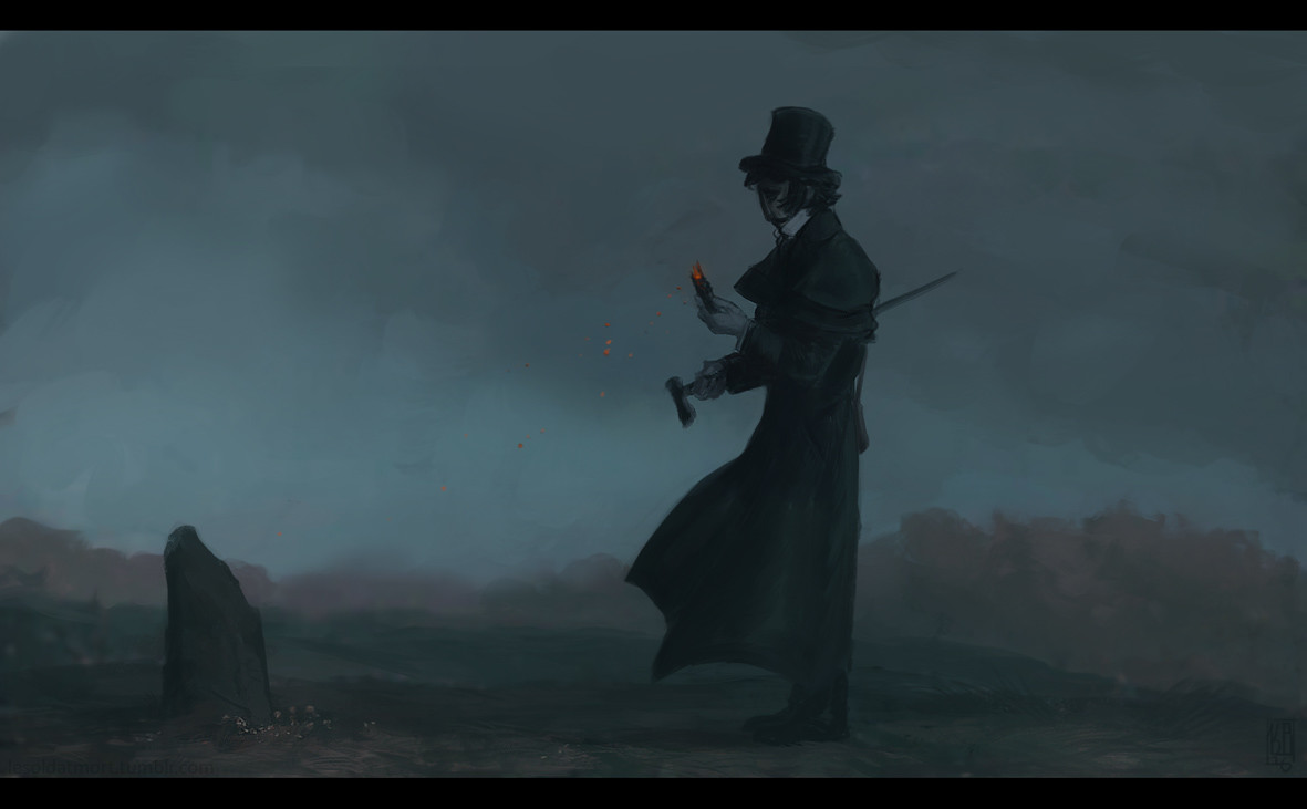 'Myrrh and blood' story illustration.