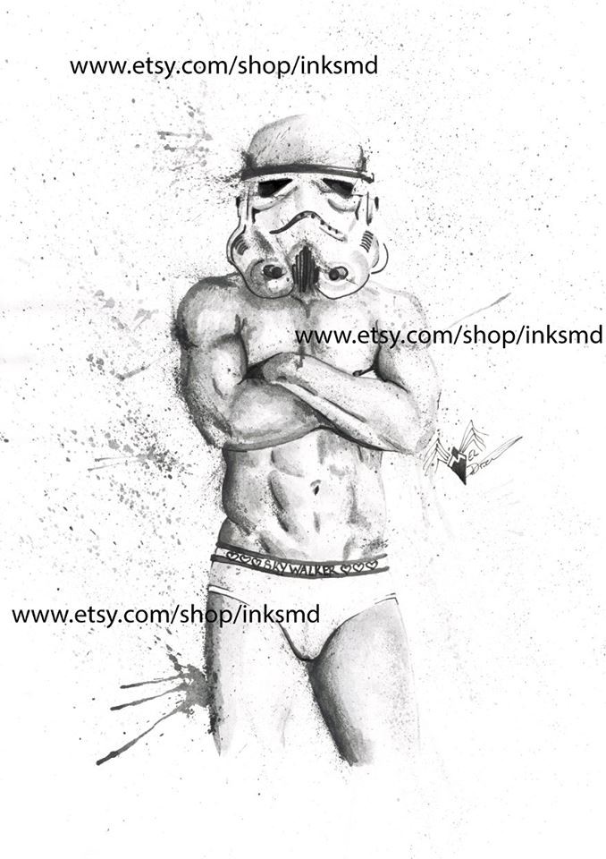 Naked Stormtrooper