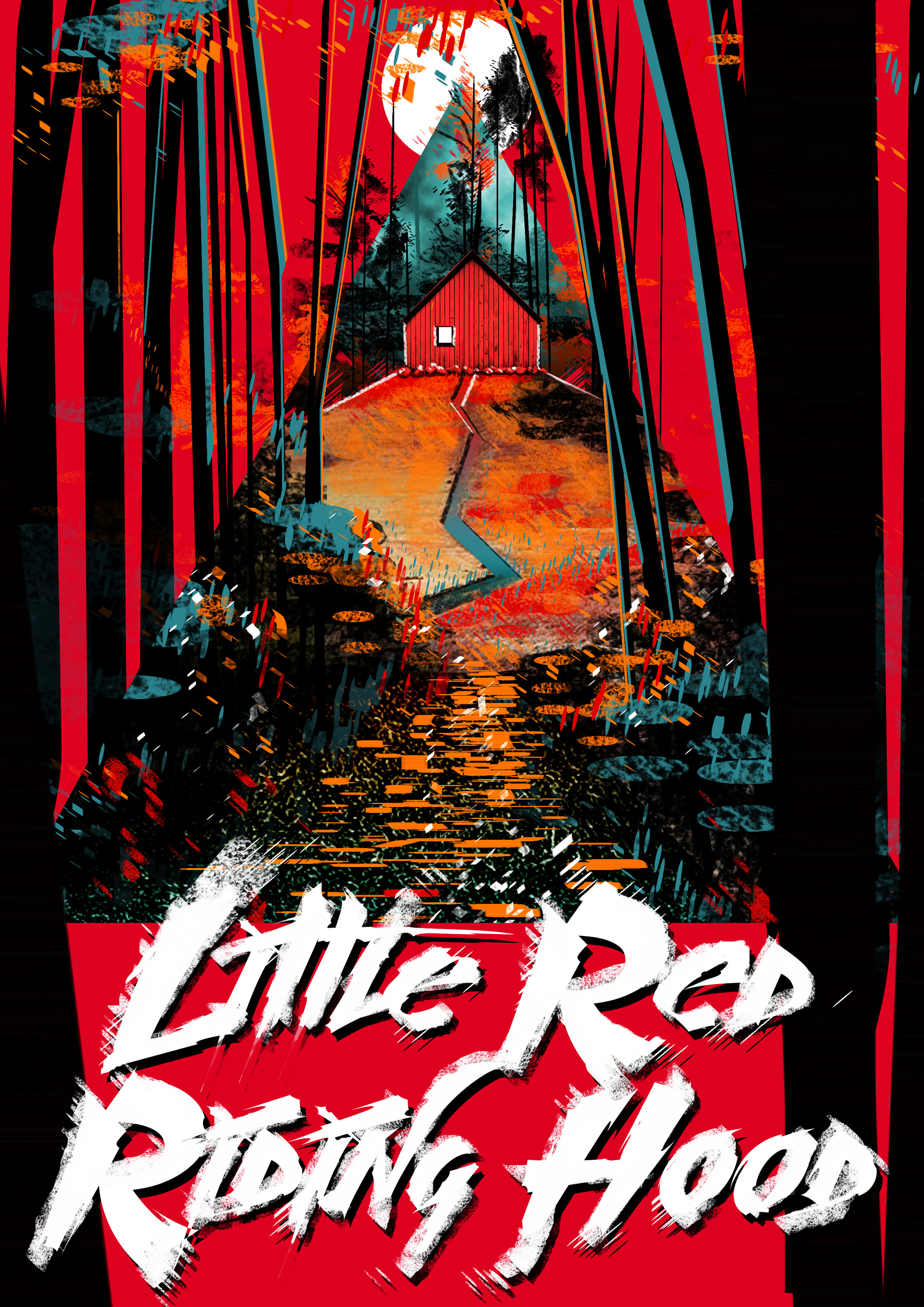 Artstation Alternate Book Cover Little Red Riding Hood Carla Rylance